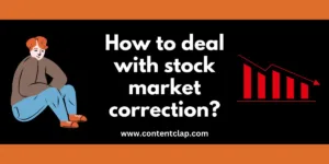how to deal with stock market correction