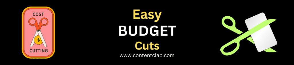 Read more about the article Easy Budget Cuts: Simple Ways to Trim Your Expenses